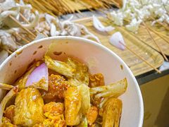 -清真回族八哥秘制饼夹菜