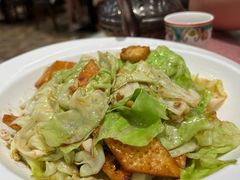 包包菜炒馕-巴依老爷新疆美食(望京小街店)