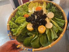 蔬菜拼盘-尚尚仙·酸汤猪手·猪肚鸡火锅(华联万柳购物中心店)