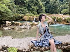 -小七孔景区-六十八级跌水瀑布