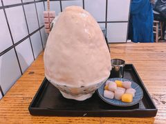 招牌芋泥かき氷-WONDER ICE 萬得冰田(建設路总店)