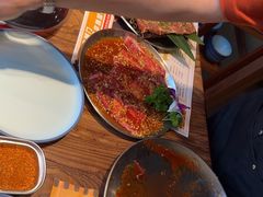 -明洞阿姨·韩式酱蟹烤肉·创意料理(三元桥店)