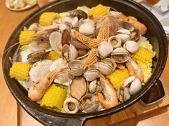 霸王海鲜锅-四季餐厅·新津菜(环湖中路店)