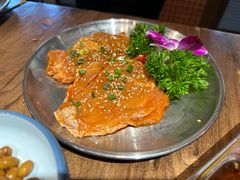 -明洞阿姨·韩式酱蟹烤肉·创意料理(三元桥店)