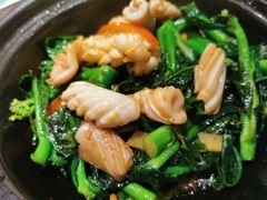 芥兰鱿鱼-大榕树下顺德菜(融创茂店)