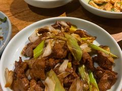 京葱爆羊肉-小吊梨汤·北京菜·烤鸭(鸟巢店)