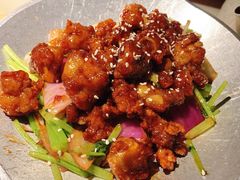 蒜香蜜汁排骨-绿茶餐厅(成都大悦城店)