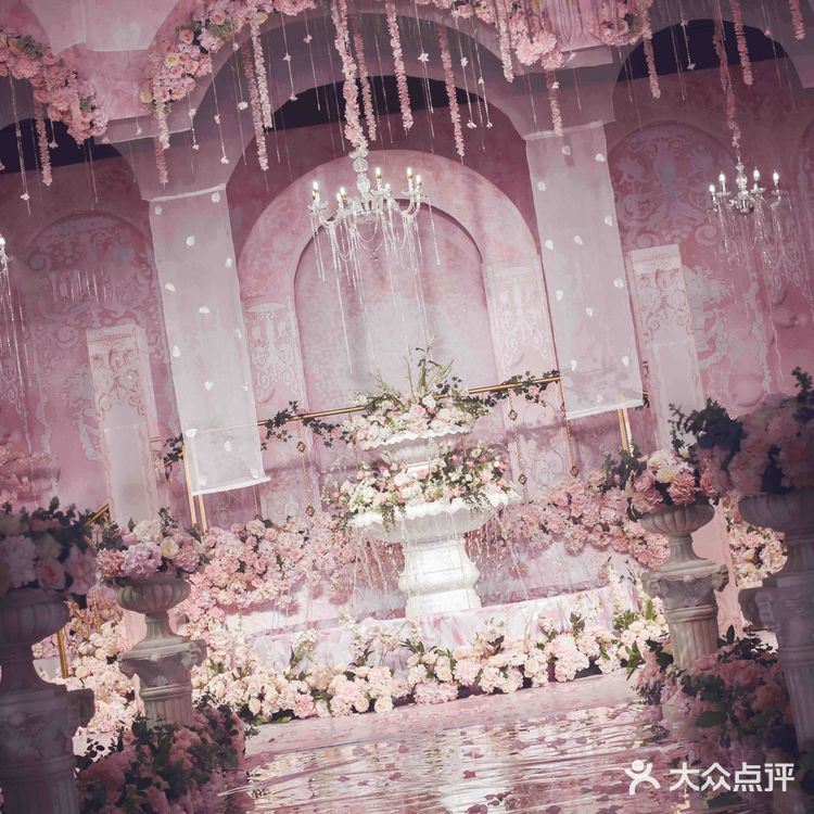 粉色简婚礼