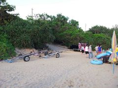 少年派老虎上岸地-白沙湾海滩