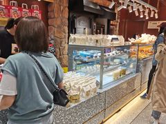 面包甜点陈列柜-丁香西饼屋(桂林路店)