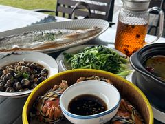 -七的湖·晚芳亭·阳澄湖农家菜·大闸蟹(莲花岛店)