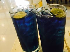 -蝶豆花蓝面条