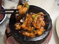 石锅杭椒牛蛙-桂满陇天书(南京德基旗舰店)