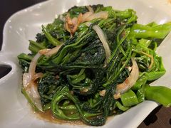 马拉盏炒通菜-大头虾越式风味餐厅(光明广场店)