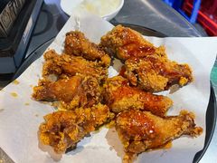 甜辣酱拼盘炸鸡-Meet Sun韩式大排档(五一广场7MALL店)