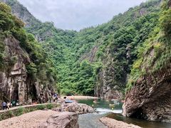 -楠溪江石桅岩