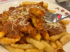芝士肉酱炸薯条-大哥餐厅(西城花园店)