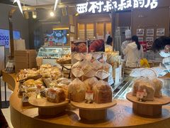 面包甜点陈列柜-西村叔叔的店·面包·甜品·蛋糕(清河万象汇店)