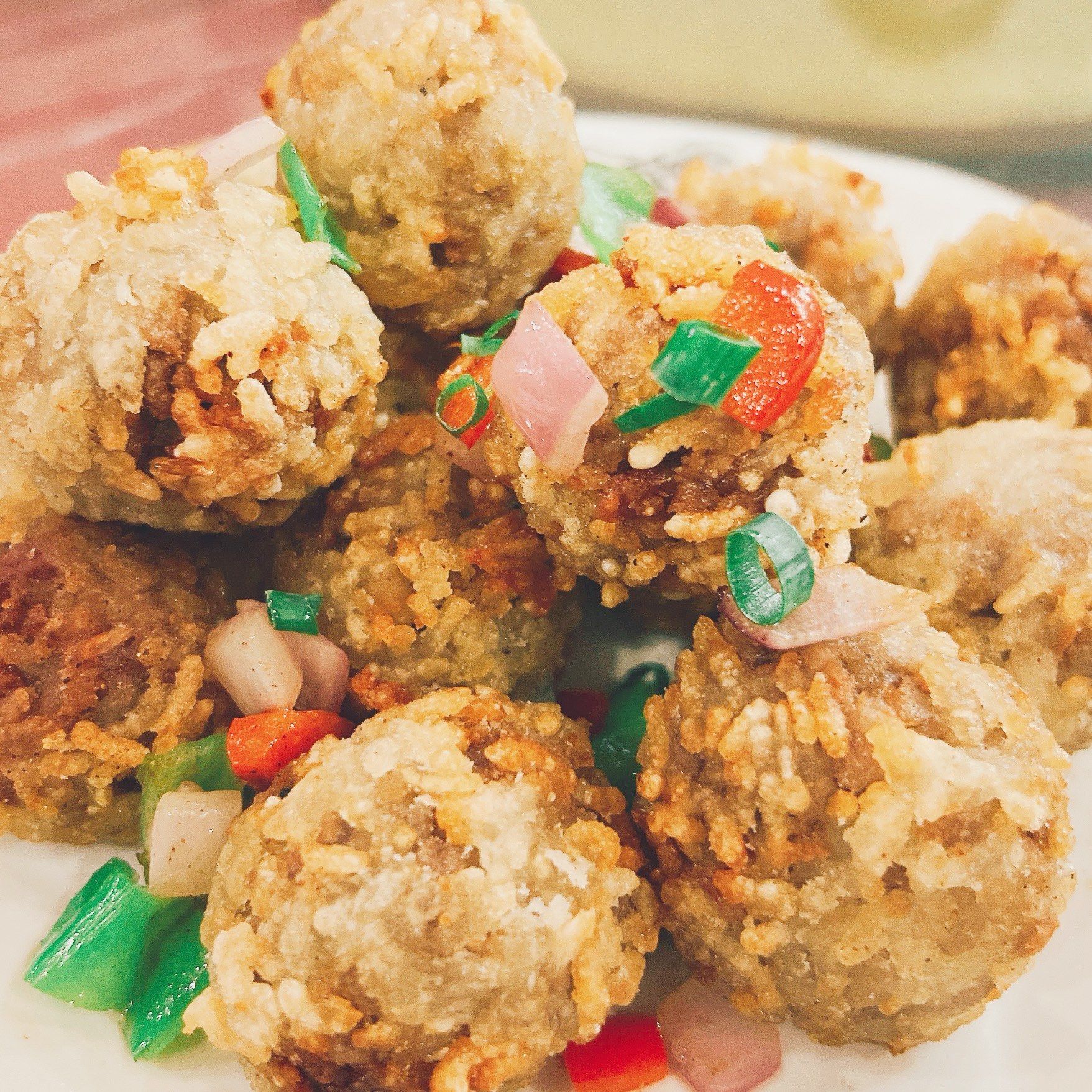 又吃到了一种好吃的圆子