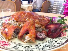 失传菜脆皮糯米鸡-水乡人家私房菜(逢简店)