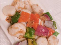 XO酱炒带子-新加坡海鲜共和(名胜世界圣淘沙海滨坊)