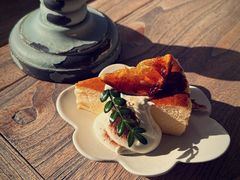 焦烧巴斯克芝士-Vanillacafe香草咖啡(银海大世界店)