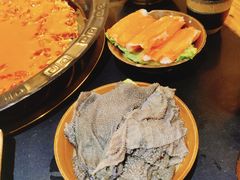 绿色毛肚-麻大侠老火锅(巴国城店)