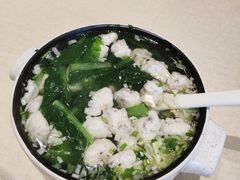 鲜嫩黄花鱼丸汤-将相和·海鲜蒸饺大连菜