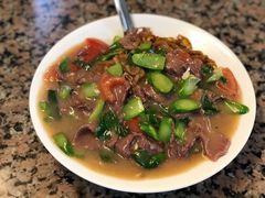 湿炒牛河配饮料-潮汕龙记·普宁肠粉