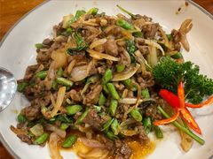 嘎抛炒牛肉碎-荷花泰菜(东方新天地店)