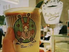 -red donkey coffee