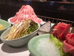 手工鲜虾滑-捞神煲汤火锅(湖滨商业街店)