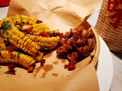 椒盐排骨拼玉米-味上湘菜馆(阿波罗店)