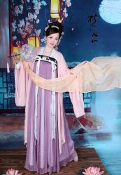 -后宫·古装汉服京剧儿童亲子全家福摄影