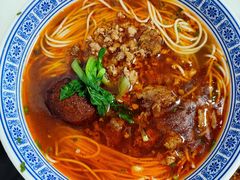 辣肉汤面-沪西老弄堂面馆(定西路店)