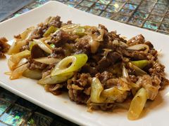 元葱爆炒肥牛-走马楼饭庄(慈城古县城店)