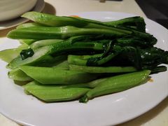 白灼广东菜心-龙记烧腊茶餐厅(常德路店)