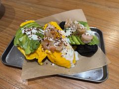 清新开放竹炭三文治-A30 BISTRO