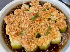 蒜蓉蒸丝瓜-羲和雅苑•北京烤鸭(平安国际金融中心店)