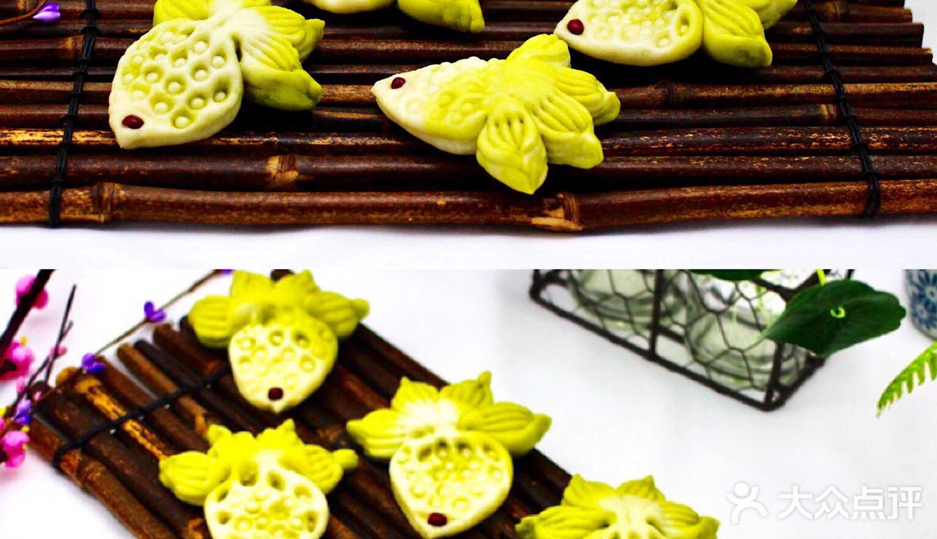 🔥[愉快]双色小金鱼花样馒头，过年必备的面食之一