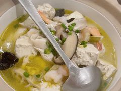 淮南八公山有机黑豆腐三鲜煲-刀板香·安徽菜(国购IFC店)