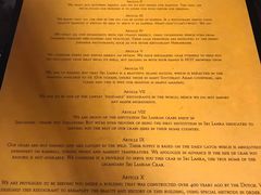 菜单-Ministry of Crab(科伦坡店)