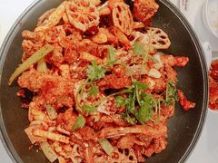 干锅牛蛙-渝蛙馆(新百店)