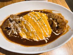 日式肉汁安格斯牛肉片蛋包饭-Ufufu cafe(天神巷店)