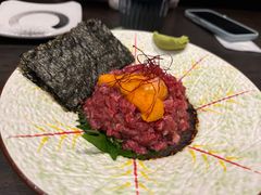 海胆生拌牛肉-九州酒场ひこぞう(2号店)