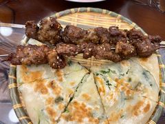 烤羊肉串-烤肉季饭庄