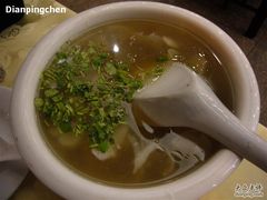 烩乌鱼蛋汤：￥18/小盆-泰丰楼(前门西大街店)