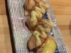 炙烧四味三文鱼寿司-万岁寿司(天河领展店)