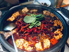 -探鱼·鲜青椒爽麻烤鱼(广州花都来又来店)
