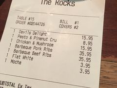 账单-Pancakes on the rocks(Darling Harbour)